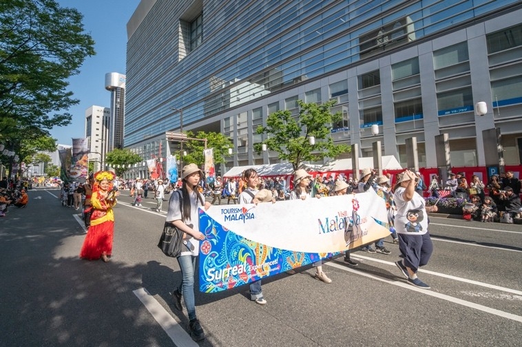 今年も「博多どんたく港まつり」に「マレーシアどんたく隊」登場！
5月3日・4日
