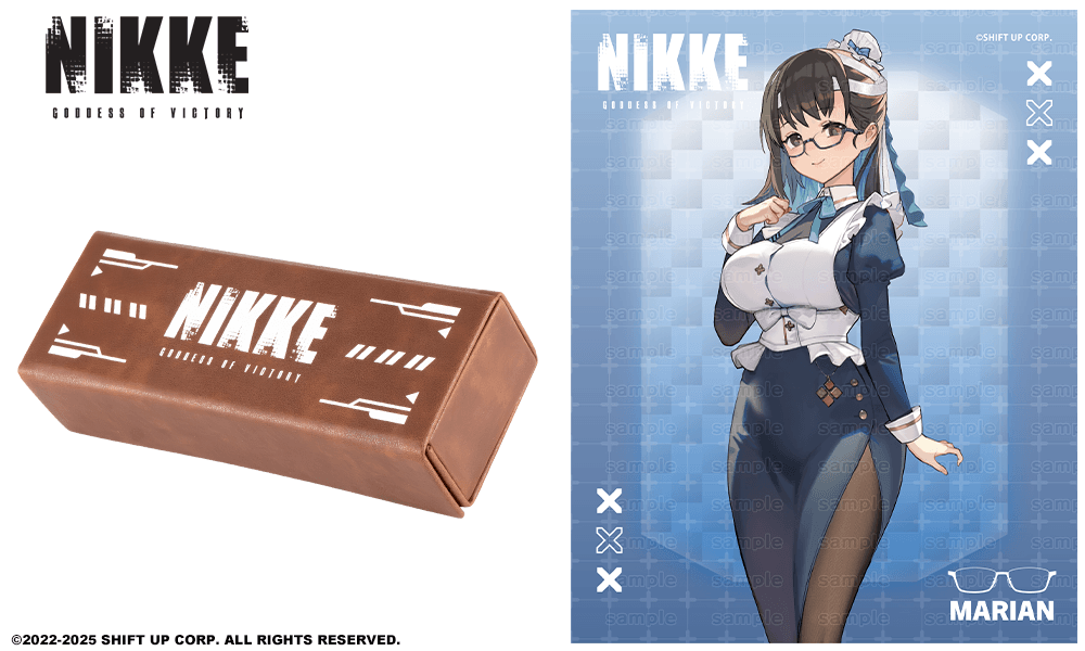 マリアン モデル 眼鏡拭き&ケース