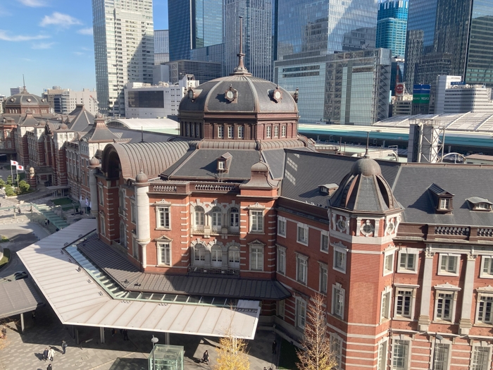 復活した東京駅丸の内駅舎