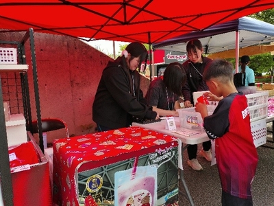 前回のボランティアの様子(おおぞら 大分)