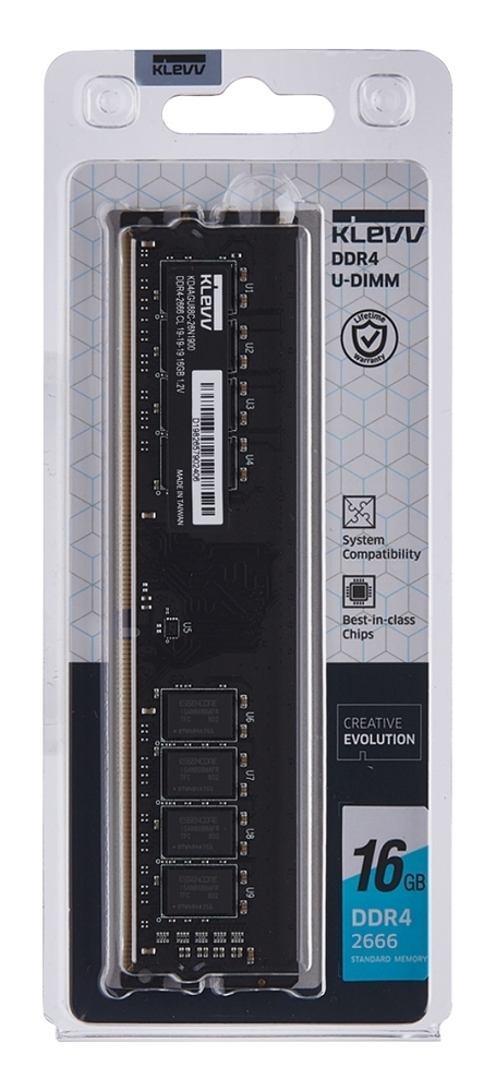 ESSENCORE、優れたパフォーマンスと互換性を発揮する 「KLEVV DDR4