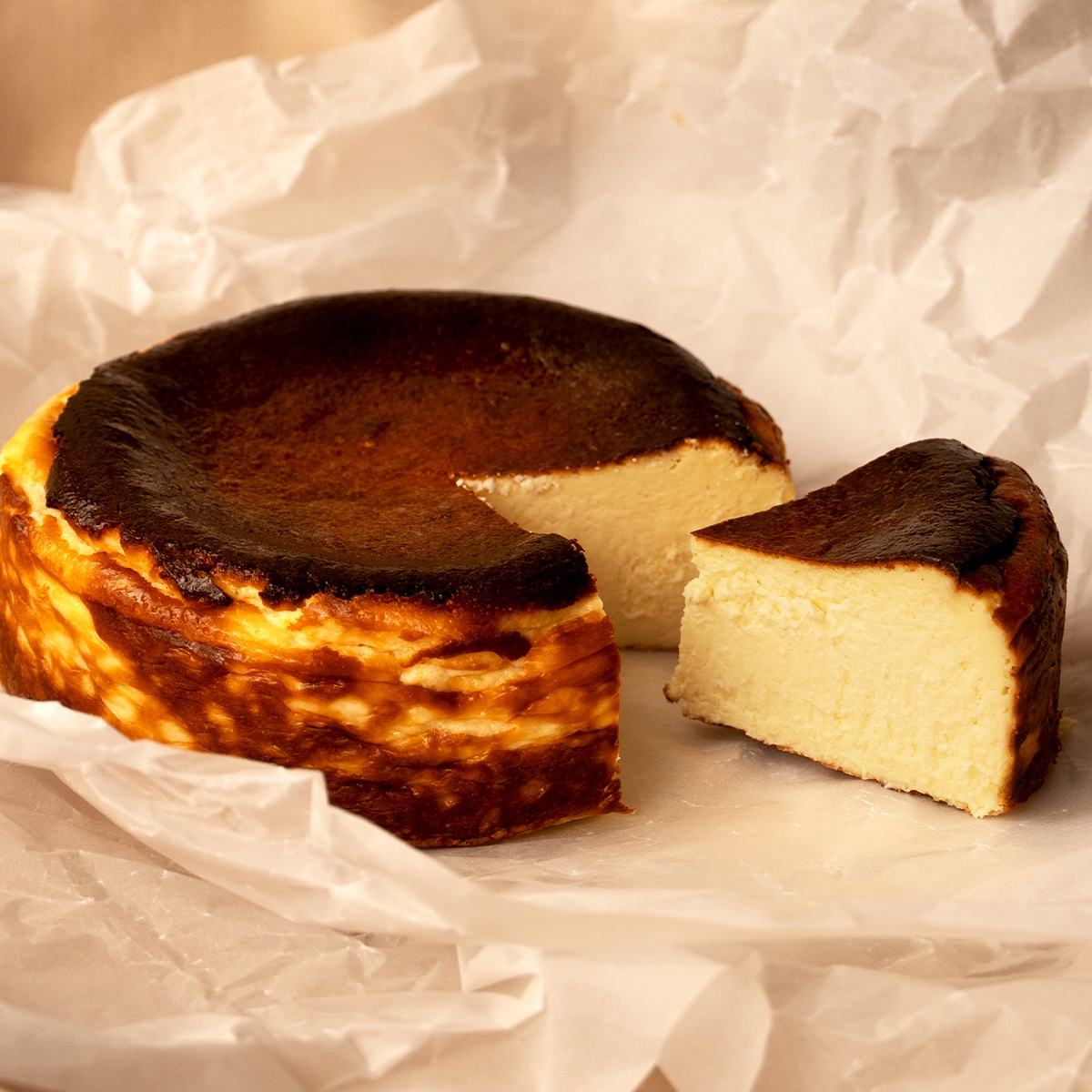 低糖質バスクチーズケーキ