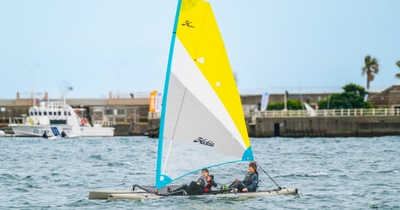 江ノ島セーリング体験プランの様子