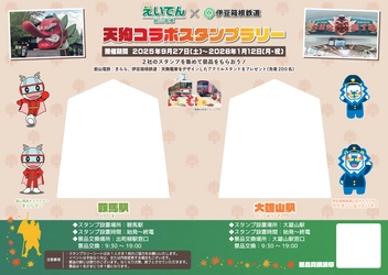 伊豆箱根鉄道 ✖ えいでん  天狗コラボ企画について