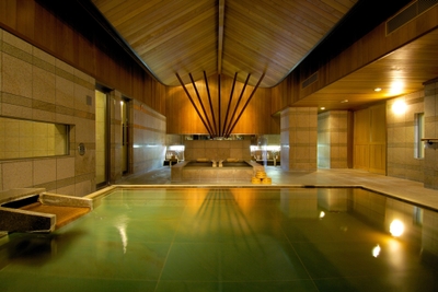 界 松本の大浴場