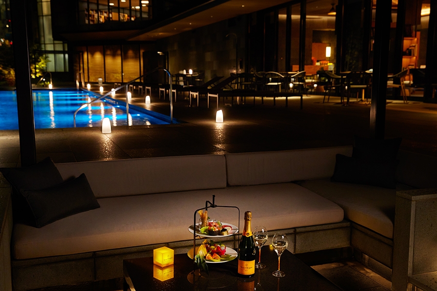 プライベートカバナで贅沢な夜を(イメージ)