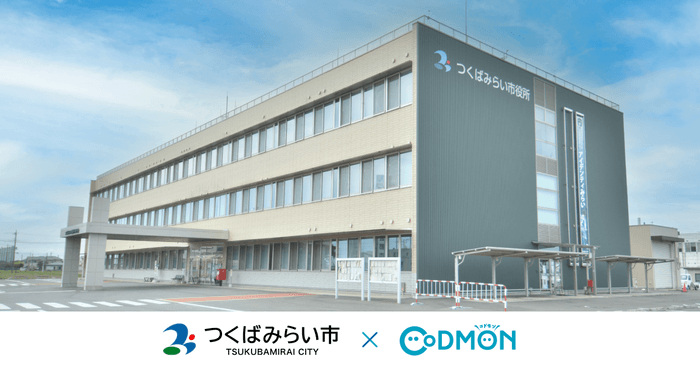 つくばみらい市 × コドモン メインビジュアル