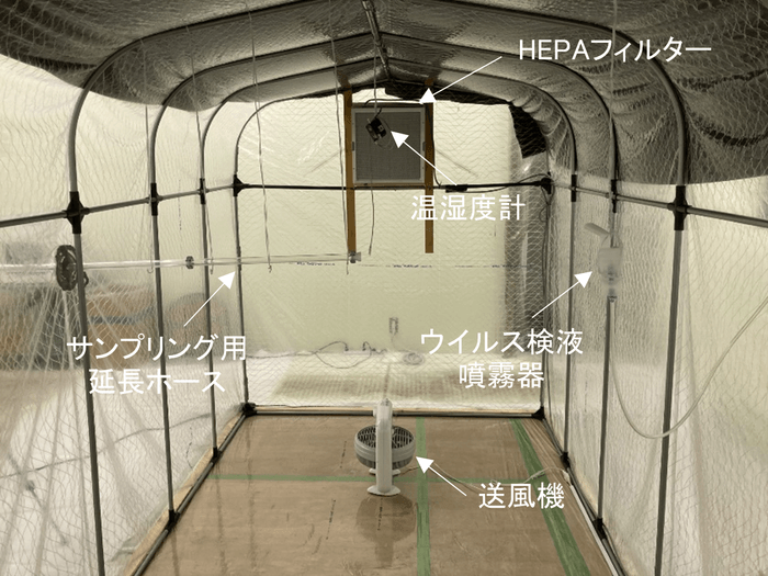 写真5:チャンバー試験装置