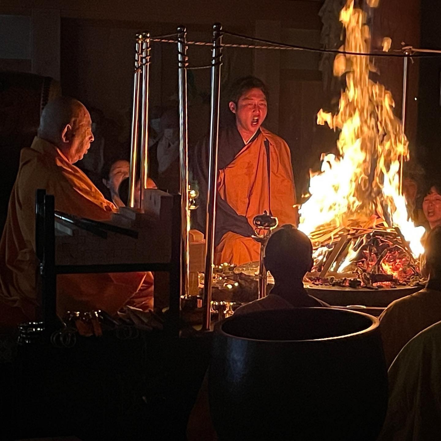 【高野山 別格本山 清浄心院】新井貴浩元プロ野球選手/氏神祭にて特別護摩行に参加されました。