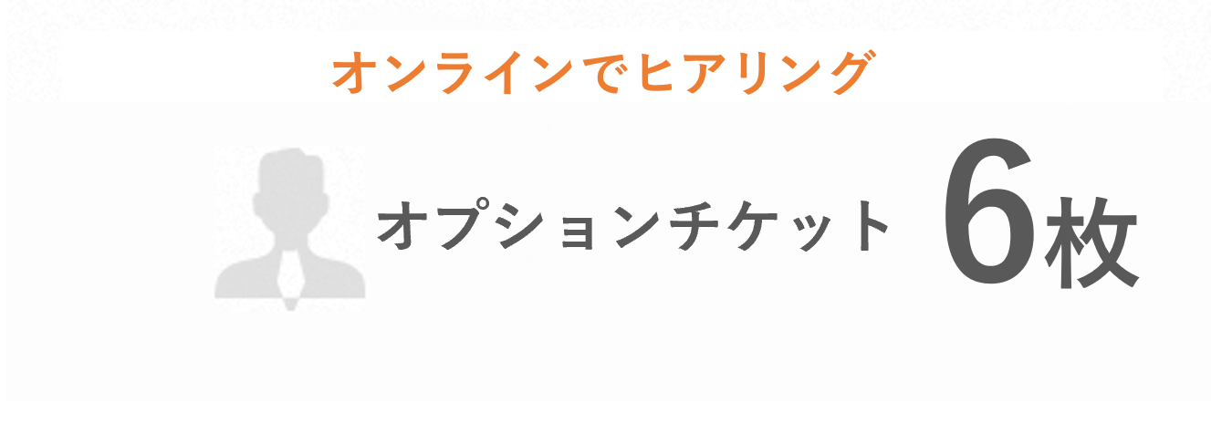 原稿作成オプションB 直接お会いしてヒアリング 85,000円（税別）