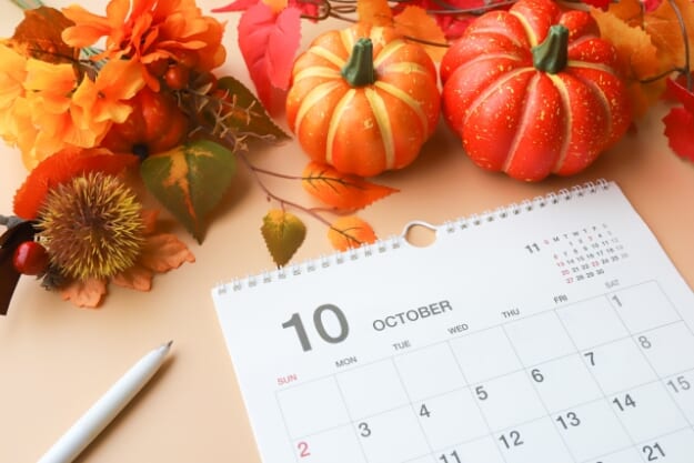 プレスリリースに活用できる10月の「記念日」まとめ