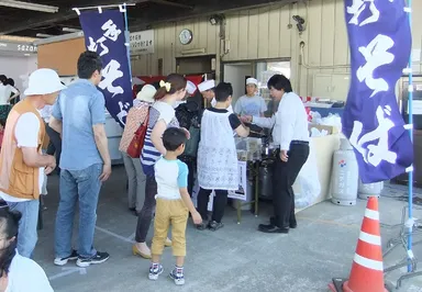 本格手打ちそば無料試食(過去開催の様子)