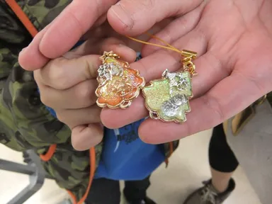 レジンアクセサリー作り(過去開催の様子)