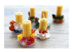 くるくるみつろうキャンドル手作り体験