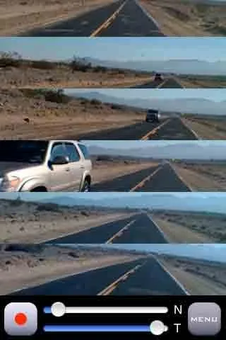 コマ数と連写スピードの変更が可能