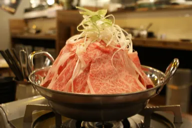 霜降り和牛鍋 1