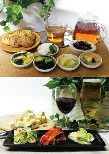 浅漬と紅茶　リラックスセット＆浅漬とチーズ　プレミアムセット