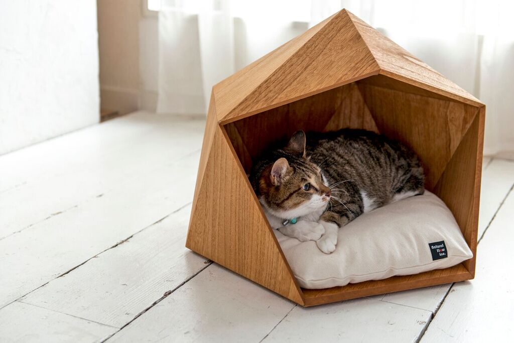 かまくら”ペット用ハウス発売！ お部屋になじむナチュラル