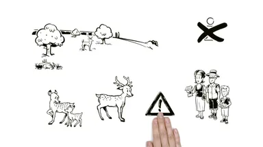 奈良の鹿画面キャプチャー(1)