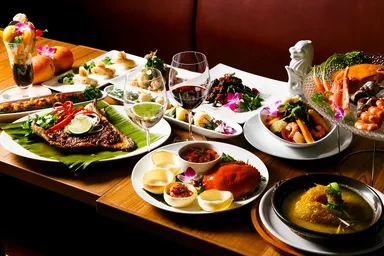 コース料理は3,500円からご用意