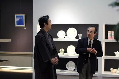 ショールームにて