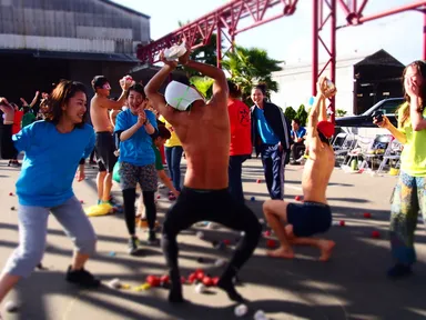 「SM玉入れ」の様子