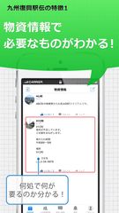 特徴1 物資情報で必要なものがわかる