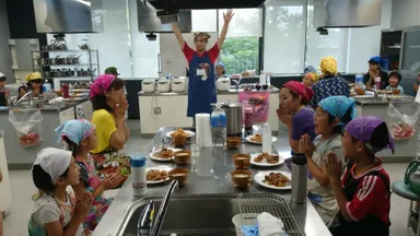 最後にみんなでいただきます