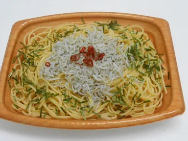 伊勢湾しらすペペロンチーノ