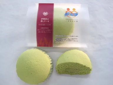 伊勢茶の蒸しケーキ