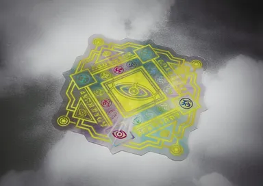 魂フィーチャーズ2016開催記念特典「オメガフォーメーション エフェクトシート」　※画像はイメージです。