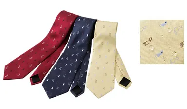 NVPネコソウガラネクタイ