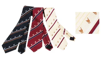 NVPネコストライプネクタイ