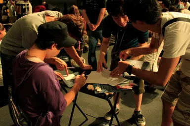 過去のリアル脱出ゲームの様子