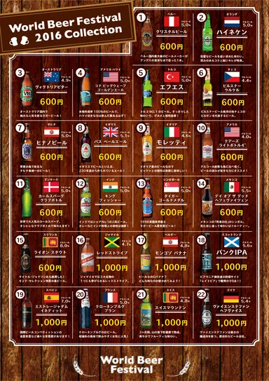 ビール一覧