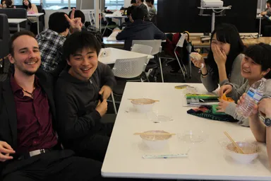 留学生とのランチ交流