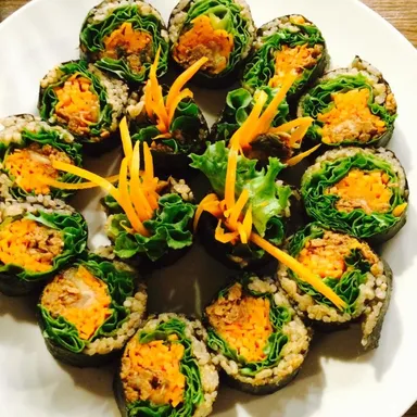 焼肉風ロール寿司