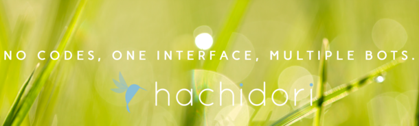 「hachidori」ティザーサイトイメージ
