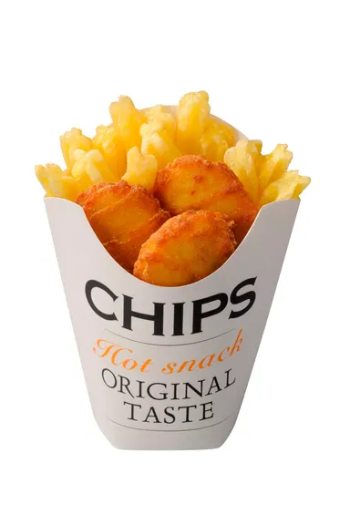 BBQチキン＆チップス