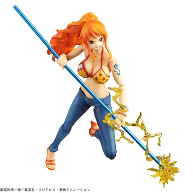 ヴァリアブルアクションヒーローズ ナミ(Ver.パンクハザード)_魔法の天候棒 装備 1