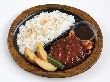 ジューシービーフハンバーグ