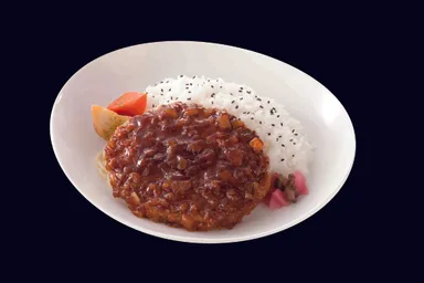 オニオンソースのBIGハンバーグ