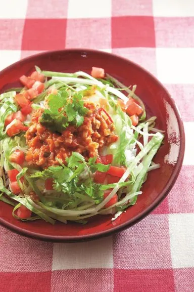 大豆ミートと季節野菜のメキシカンライス(イメージ)