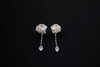 宇和島真珠mosaicイヤリング