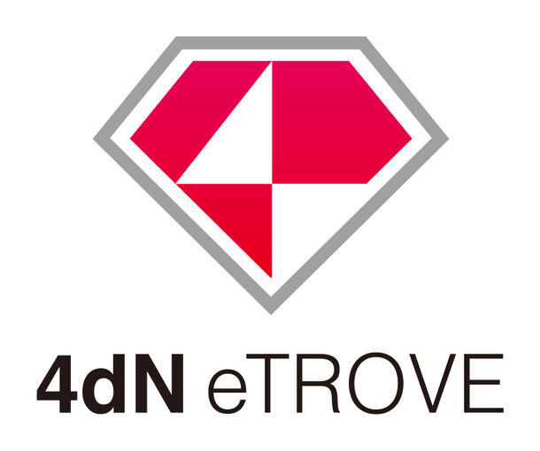 4dN eTROVE ロゴ