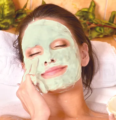 スムージーのような泡色