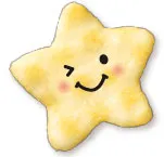 お星さま型ハッピーターン