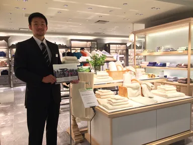 伊勢丹新宿本館5Fにて奥 龍将氏が自社商品を公開(5月24日迄)