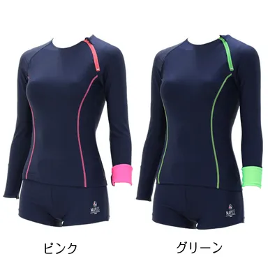 日焼け対策も完璧！ラッシュガードタイプ