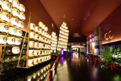 2015年の展示の様子「秋田竿燈祭り」